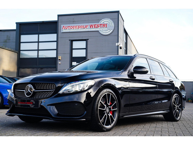 mercedes-benz-c-klasse-estate-450---43-amg-4matic---burmester---kuipstoelen-amg---panorama---stuur-assistent---adaptieve-cruise--