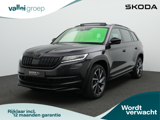 skoda-kodiaq-7-pers.-1.5-tsi-150-pk-dsg-sportline-business---panoramadak---trekhaak---navigatie-columbus---canton---stoelverwarming---achteru