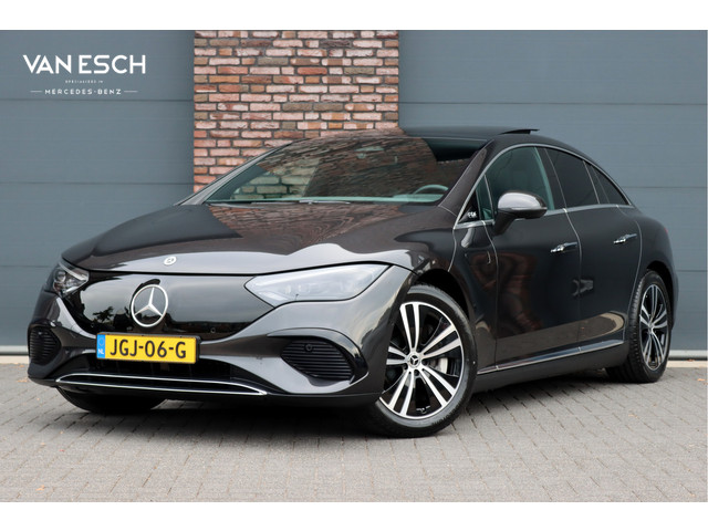 mercedes-benz-eqe-300-luxury-line-89-kwh---39.500---ex---distronic---panoramadak---verwarmd-stuurwiel---memory---leder---warmtepomp---camera---rij