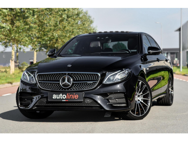 mercedes-benz-e-klasse-amg-43-4matic.-pano--luchtv--distro---memory--360--hud--burm--dodeh--carplay-