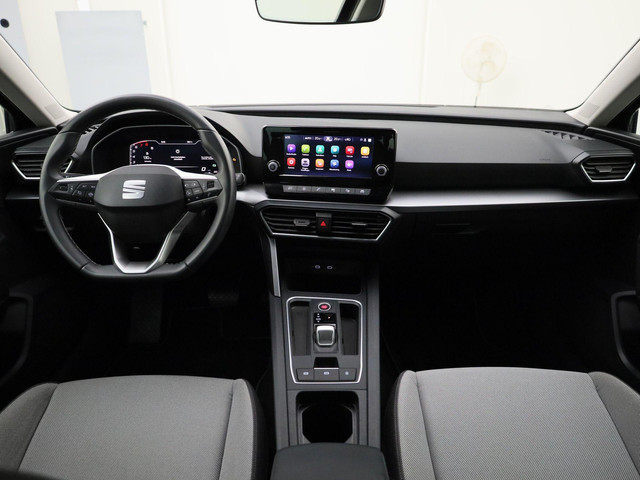 Seat Leon Sportstourer 1.5 eTSI 150PK Style DSG · Camera + Parkeersensoren · Apple Android · LED · Garantie t m 30-05-2029 of 100.000km