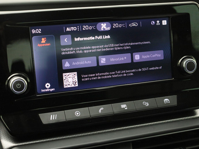 Seat Leon Sportstourer 1.5 eTSI 150PK Style DSG · Camera + Parkeersensoren · Apple Android · LED · Garantie t m 30-05-2029 of 100.000km