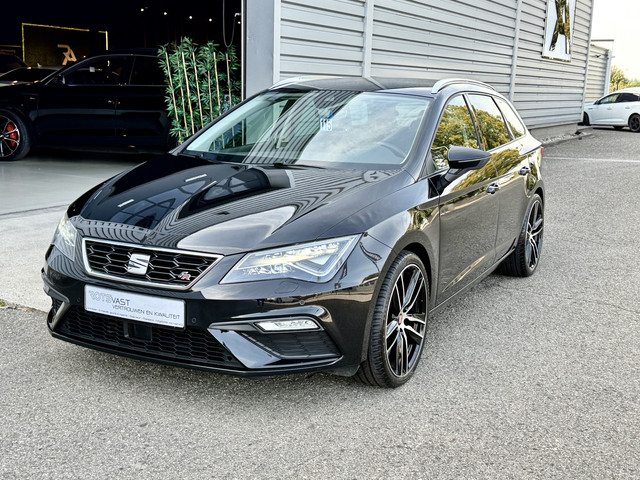 Seat Leon ST 1.4 TSI FR ACC|Carplay|Camera|DCC Zwart