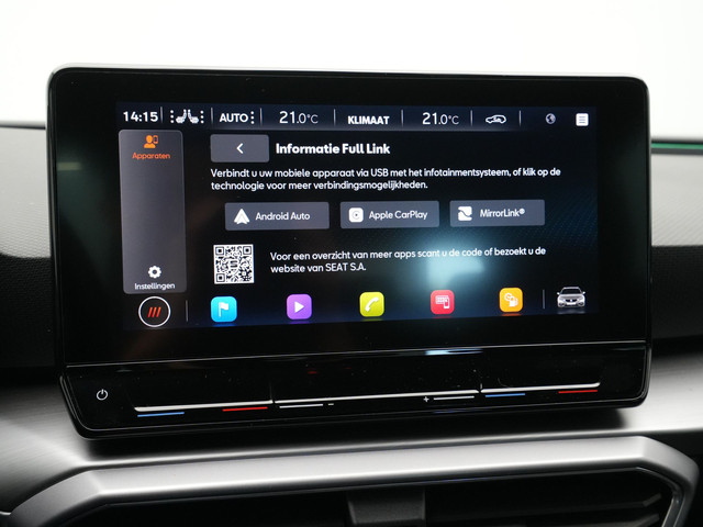 Seat Leon Sportstourer 1.5 TSI FR Launch Edition Navigatie Sideassist Stoelverwarming Parkassist Carplay 245