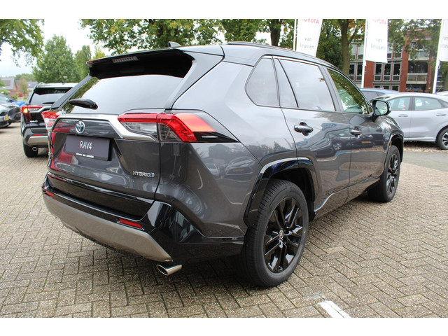 Toyota RAV4 2.5 Hybrid STYLE BI-TONE LAK EL-A.KLEP LED KEYLESS STUUR VOORRUIT&STOELVERW. EL-STOEL DRAADLOOS TEL.LADER APPLE ANDROID PRIVACY