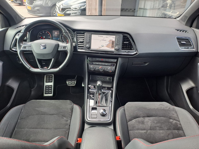 Seat Ateca 2.0 EcoTSI FR 4DRIVE | Automaat | LED | Trekhaak | Stoelverwarming | Park Assist | Elek. klep | All-season |