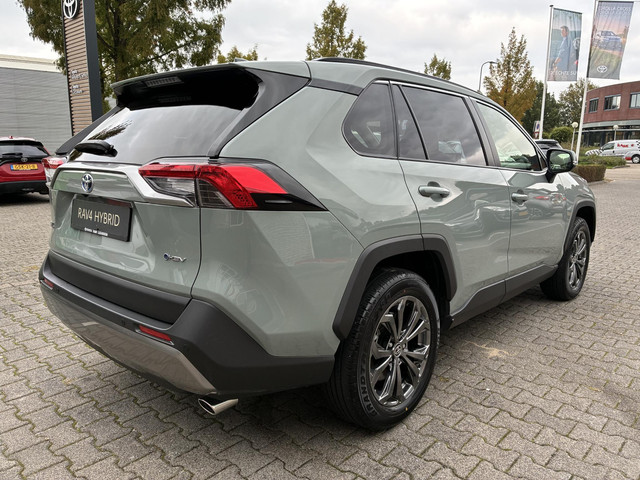 Toyota RAV4 2.5 HYBRID STYLE PARKSENSOREN V+A STOEL STUURVERW LEDER EL-KLEP NAVI APPLE ANDROID KEYLESS