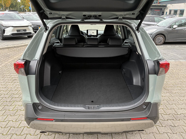 Toyota RAV4 2.5 HYBRID STYLE PARKSENSOREN V+A STOEL STUURVERW LEDER EL-KLEP NAVI APPLE ANDROID KEYLESS