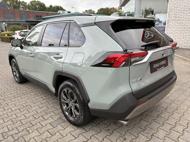 Toyota RAV4 2.5 HYBRID STYLE PARKSENSOREN V+A STOEL STUURVERW LEDER EL-KLEP NAVI APPLE ANDROID KEYLESS