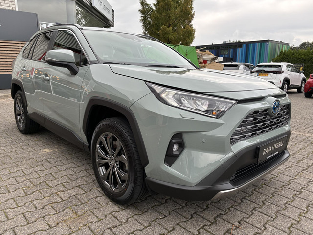 Toyota RAV4 2.5 HYBRID STYLE PARKSENSOREN V+A STOEL STUURVERW LEDER EL-KLEP NAVI APPLE ANDROID KEYLESS