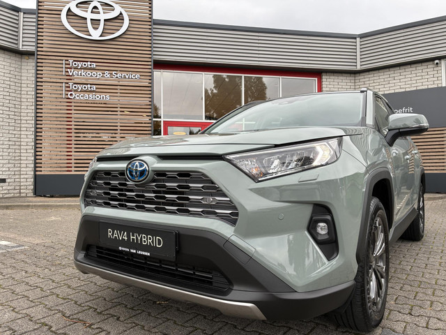 Toyota RAV4 2.5 HYBRID STYLE PARKSENSOREN V+A STOEL STUURVERW LEDER EL-KLEP NAVI APPLE ANDROID KEYLESS