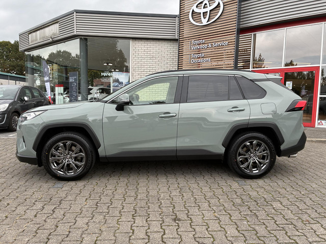 Toyota RAV4 2.5 HYBRID STYLE PARKSENSOREN V+A STOEL STUURVERW LEDER EL-KLEP NAVI APPLE ANDROID KEYLESS
