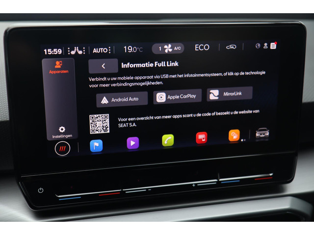 Seat Leon 1.4 TSI eHybrid PHEV FR   Sfeerverl.   Carplay   1e eigenaar   Keyless