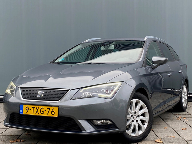 seat-leon-st-bwj-2014---1.6-tdi-111pk-style-bus.---trekhaak---clima---leer---led---pdc-2x---navi---cruise---stoelverw---privacy-glass