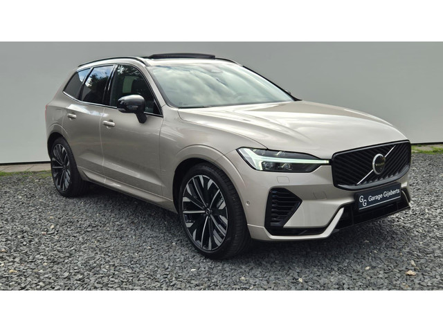 Volvo XC60 2.0 T8 Plug-in hybrid AWD Ultra Dark Zeer Compleet - MY 2026 - Luchtvering - 21” Wielen - Panorama dak - Lighting –Head up - B&W