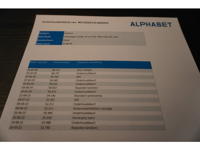 Volkswagen Crafter 2.0 TDI L3H3 EURO 6 - Airco - Navi - Cruise - € 21.950,- Excl.