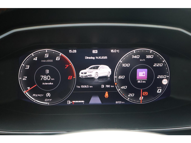 Seat Leon Sportstourer 1.5 FR Launch Edition TSI 150pk | Navigatie | Virtual | LED | Sfeer | Climate | ACC | Camera
