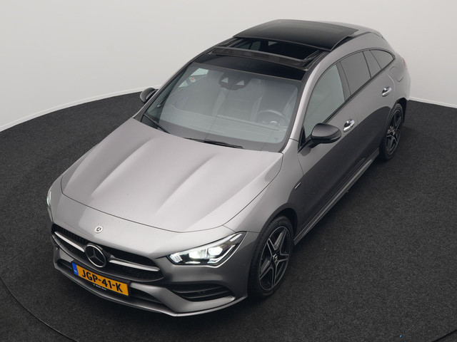 Mercedes-Benz CLA Shooting Brake 250 e AMG Plug In Hybrid 218pk Dealer O.H PHEV | Trekhaak Af Fabriek | Panodak | Burmester Sound | Adaptive Cruis