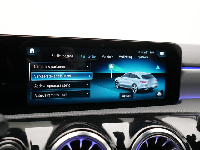 Mercedes-Benz CLA Shooting Brake 250 e AMG Plug In Hybrid 218pk Dealer O.H PHEV | Trekhaak Af Fabriek | Panodak | Burmester Sound | Adaptive Cruis