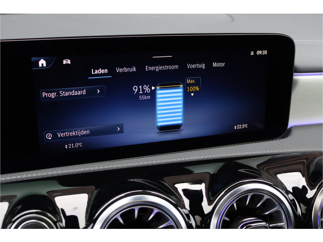 Mercedes-Benz CLA Shooting Brake 250 e AMG Line Aut8 | Facelift | Panoramadak | Distronic+ | Memory | Verwarmd Stuuwiel | Leder | HUD | Sfeerverli
