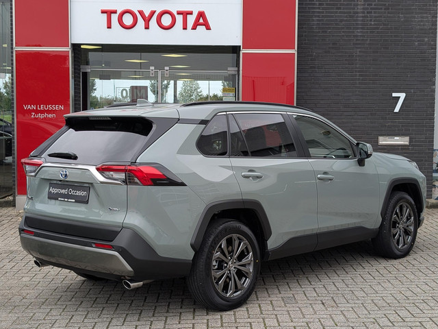 Toyota RAV4 2.5 Hybrid Style SPECIALE LAK STUUR- STOEL- EN VOORRUITVERWARMING LEER APPLE & ANDROID ELEK. ACHTERKLEP