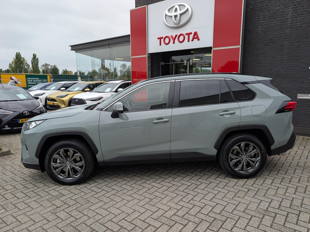 Toyota RAV4 2.5 Hybrid Style SPECIALE LAK STUUR- STOEL- EN VOORRUITVERWARMING LEER APPLE & ANDROID ELEK. ACHTERKLEP