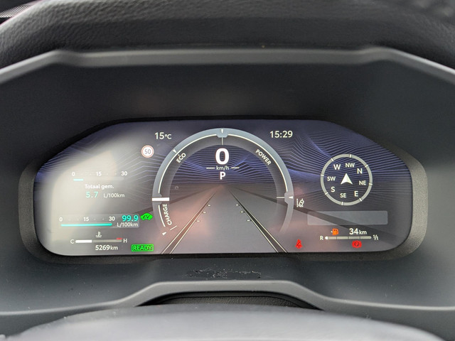 Toyota RAV4 2.5 Hybrid Style SPECIALE LAK STUUR- STOEL- EN VOORRUITVERWARMING LEER APPLE & ANDROID ELEK. ACHTERKLEP