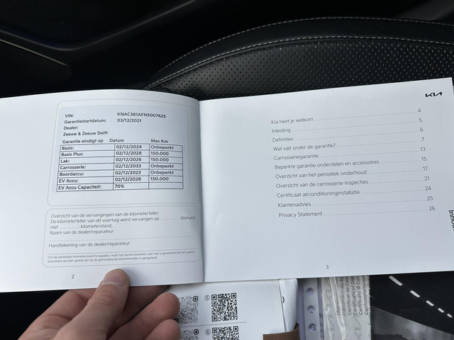 Kia EV6 Plus 77.4 kWh SOH 100% 1e eigenaar | Stoel- stuurverwarming | Stoelventilatie | Elektr. Achterklep | Mem. Stoel | Dodehoek | Rij