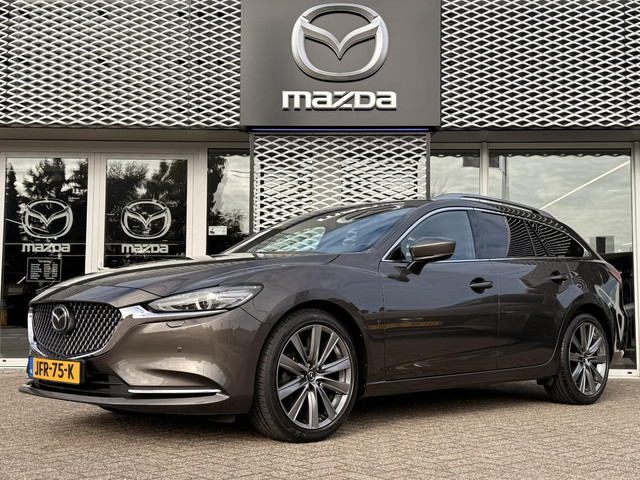 Mazda 6 Sportbreak 2.5 SkyActiv-G 194 Luxury | LEER | 360 GRADEN CAMERA | BOSE |