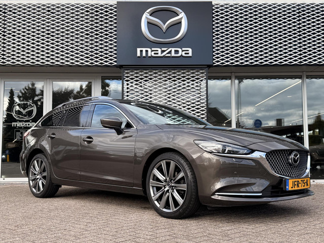 Mazda 6 Sportbreak 2.5 SkyActiv-G 194 Luxury | LEER | 360 GRADEN CAMERA | BOSE |
