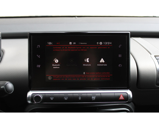 Citroen C4 Cactus 1.2 PureTech Feel Trekhaak, Airco, Navigatie, Applecarpl. Andr. Auto, LM velgen 16inch