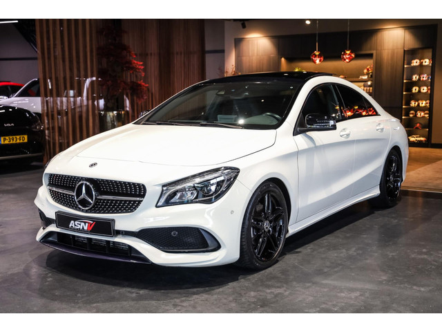 Mercedes-Benz CLA 180 AMG Line, 122 PK, Facelift, AMG In Exterieur, Pano Dak, LED, Night Pakket, Navigatie, Automaat,132DKM