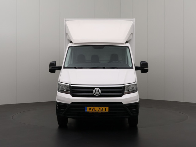 Volkswagen Crafter 2.0TDI 140PK Bakwagen+Laadklep | 4,45 Laadlengte | Navigatie | Airco | Cruise | 3-Persoons | Dakspoiler | Zijdeur