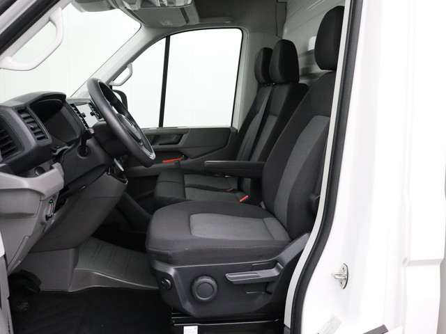 Volkswagen Crafter 2.0TDI 140PK Bakwagen+Laadklep | 4,45 Laadlengte | Navigatie | Airco | Cruise | 3-Persoons | Dakspoiler | Zijdeur