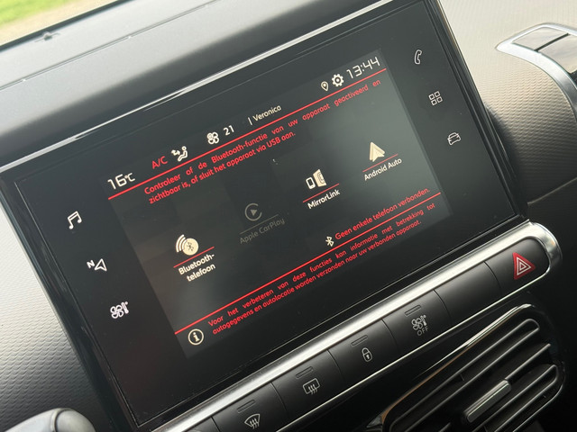 Citroen C4 Cactus 1.2 PureTech 110pk Feel - Blanc Bancuise - Carplay Camera Cruise