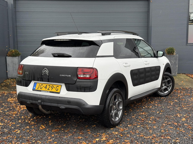 Citroen C4 Cactus 1.2 PureTech Shine 2e Eigenaar,Navi,Clima,PDC,Trekhaak,Driem v.v. bij 96.105 km,N.A.P,APK tot 03-2026