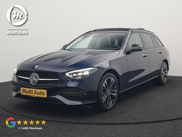 mercedes-benz-c-klasse-estate-300-e-luxury-line-plug-in-hybrid-nieuw-model-313pk-dealer-o.h-phev---trekhaak-af-fabriek---panodak---head-up---adaptive-c
