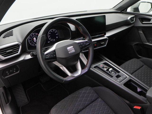 Seat Leon Sportstourer 1.0 eTSi 110 Pk Automaat FR Business | LED | Virtual Cockpit | Navigatie | Climate | Lane Assist | PDC achter | 17