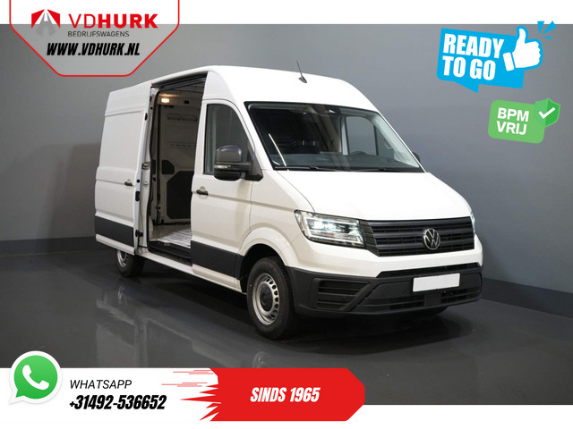 Volkswagen Crafter 35 2.0 TDI 140 pk DSG Aut. L3H3 BPM VRIJ! LED Virtual Cockpit Camera Cruise Carplay Gev.Stoel