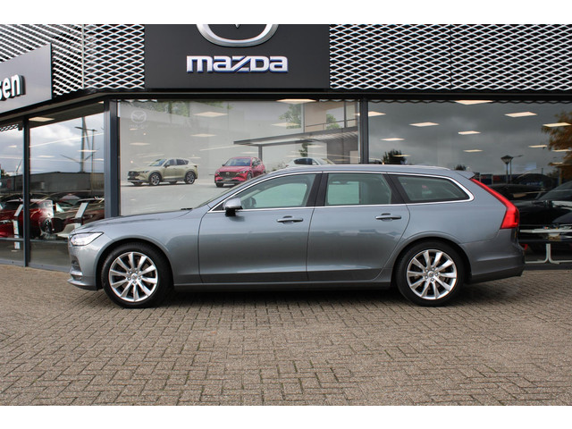 Volvo V90 2.0 T4 Momentum , Automaat, Leder, Trekhaak, Dakrails, Navi, Stoel Stuurverwarming, Camera, Adap.Cruise, Apple Carplay & Android