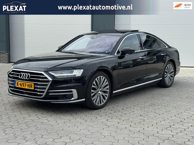 audi-a8-55-tfsi-quattro-pro-line-plus-aut.---massage---bo-advanced---4-wielbesturing---adaptief---alcantara-hemel---historie--