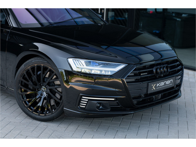 Audi A8 60 TFSI e quattro S-Line S-stoelen Pano B&O 360 Head Up Keyless Softclose Matrix Massage ACC