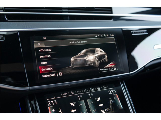 Audi A8 60 TFSI e quattro S-Line S-stoelen Pano B&O 360 Head Up Keyless Softclose Matrix Massage ACC