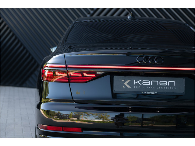 Audi A8 60 TFSI e quattro S-Line S-stoelen Pano B&O 360 Head Up Keyless Softclose Matrix Massage ACC