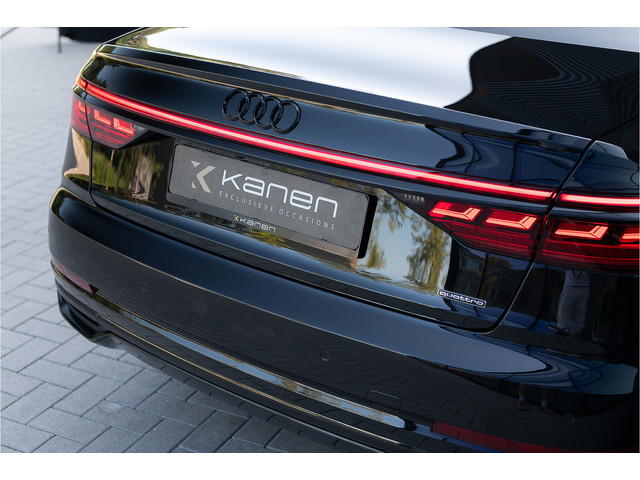 Audi A8 60 TFSI e quattro S-Line S-stoelen Pano B&O 360 Head Up Keyless Softclose Matrix Massage ACC