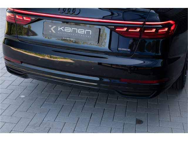 Audi A8 60 TFSI e quattro S-Line S-stoelen Pano B&O 360 Head Up Keyless Softclose Matrix Massage ACC
