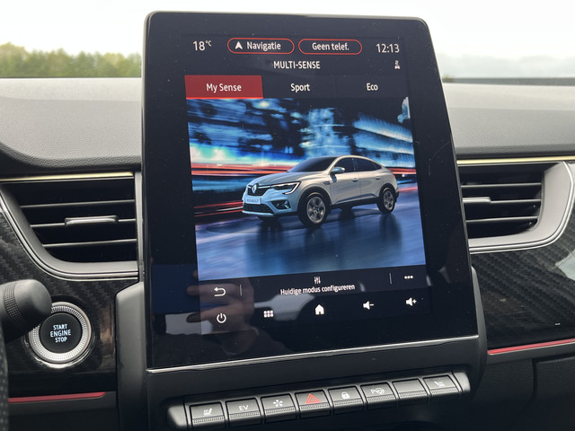 Renault Arkana 1.6 E-Tech hybrid 145 PK E-Tech Engineered   Dealer onderhouden   Stoelverw. + Stuurverw.   Camera   18'' LMV