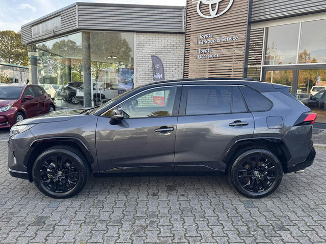 Toyota RAV4 2.5 HYBRID BI-TONE JBL-AUDIO PARKCAMERA EL-KLEP APPLE ANDROID STOEL STUURVERW. KEYLESS