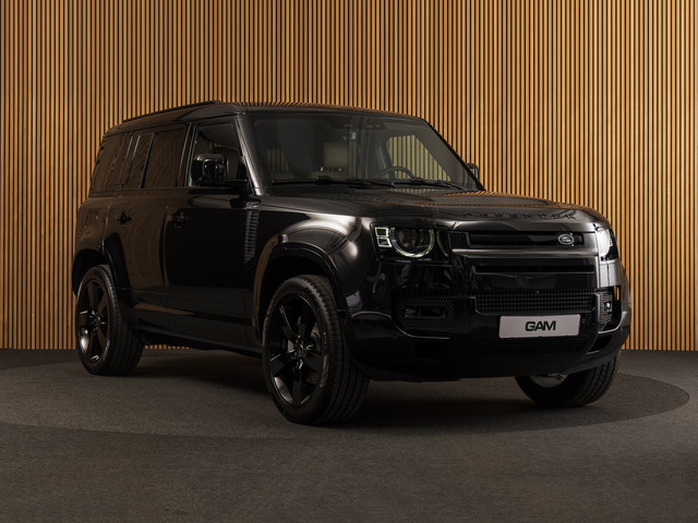 Land Rover Defender 110 2.0 P300e 110 X-Dynamic HSE BRUIN LEDER-22-HUD-PANO-MERIDIAN