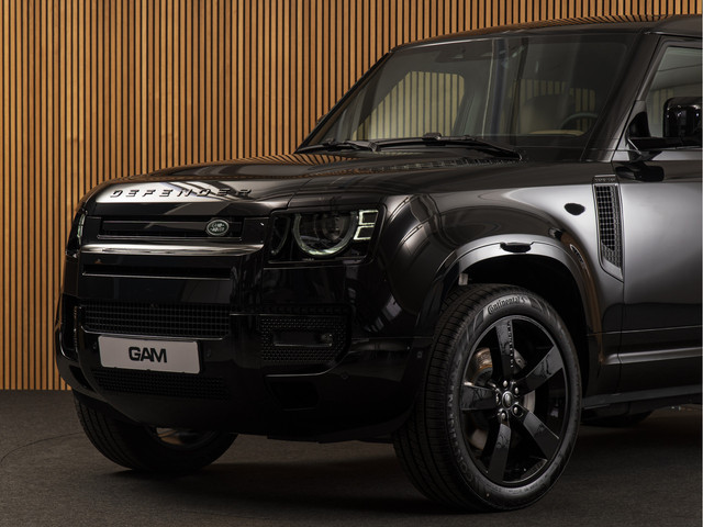 Land Rover Defender 110 2.0 P300e 110 X-Dynamic HSE BRUIN LEDER-22-HUD-PANO-MERIDIAN